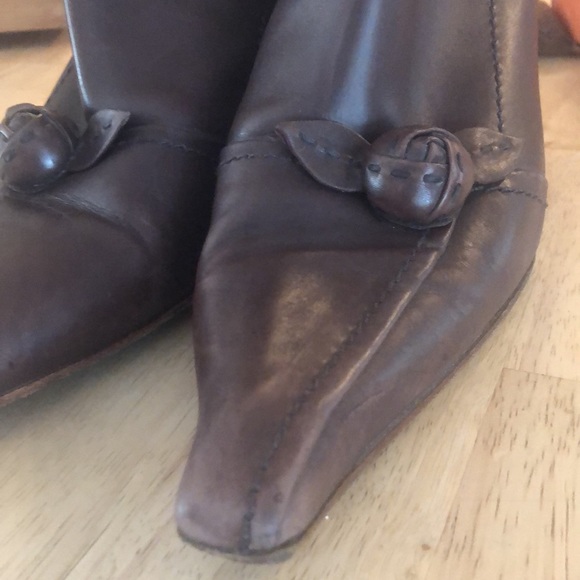 Prada leather bootie sz 39 - Picture 2 of 9